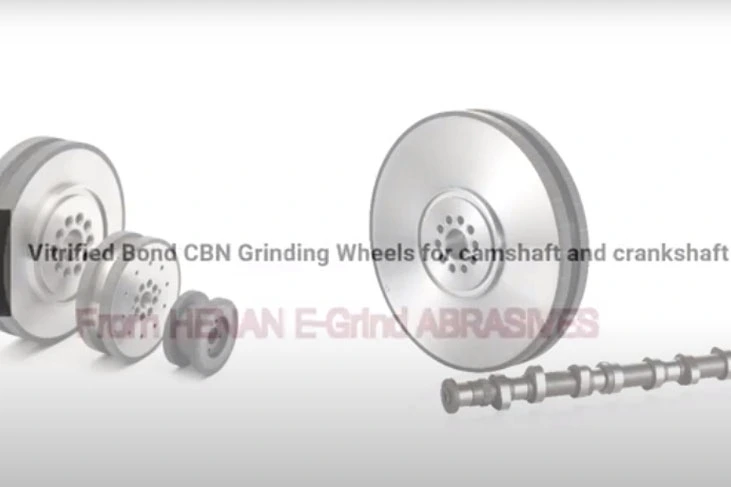Vitrified Bond CBN Grinding Wheels for camshaft and crankshaft